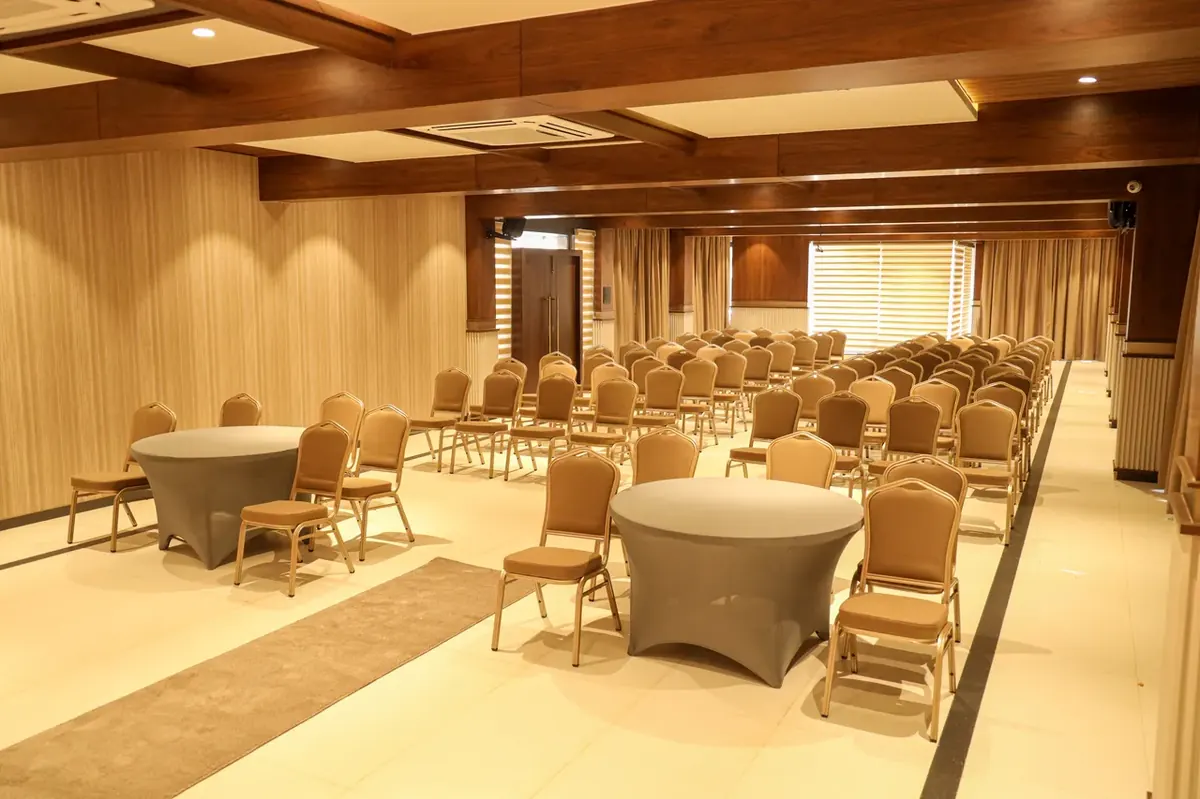 Gala Vista banquet hall at Radiant Vista in Hubballi