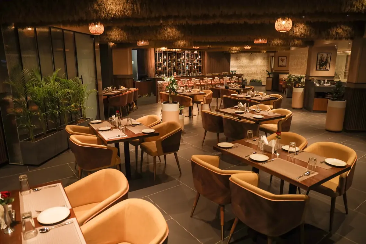 Breeze Point rooftop bar at Radiant Vista in Hubballi